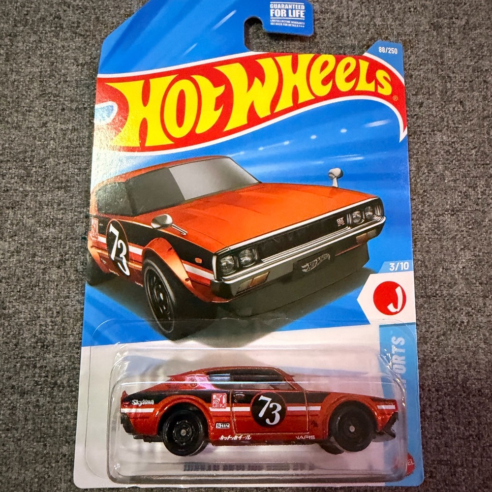 Mattel Hot Wheels Red Racing Car